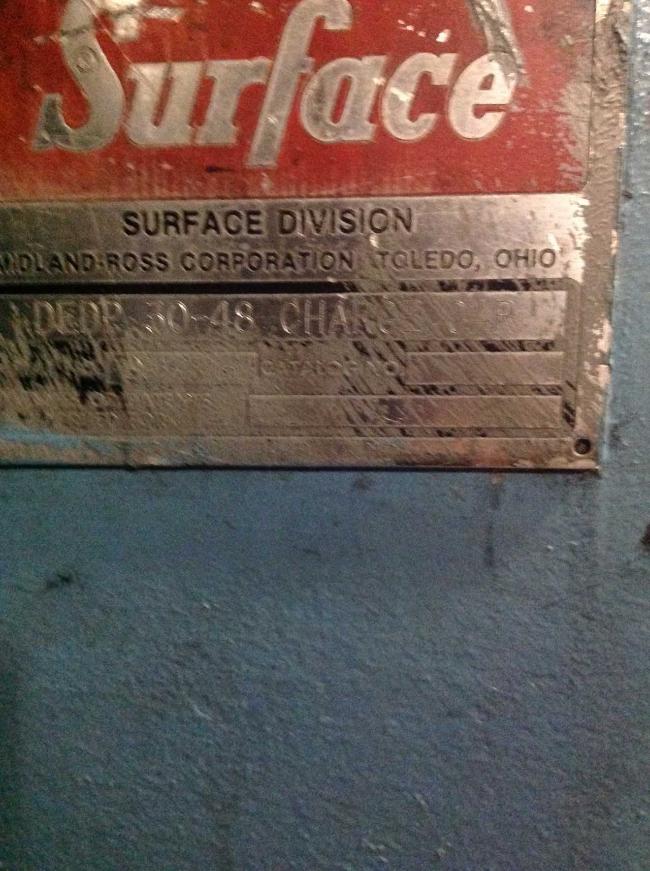 Surface Charge Car, Rail operated, model DEP-30-48-BC-41481-1 - PROCESS EQUIPMENT
