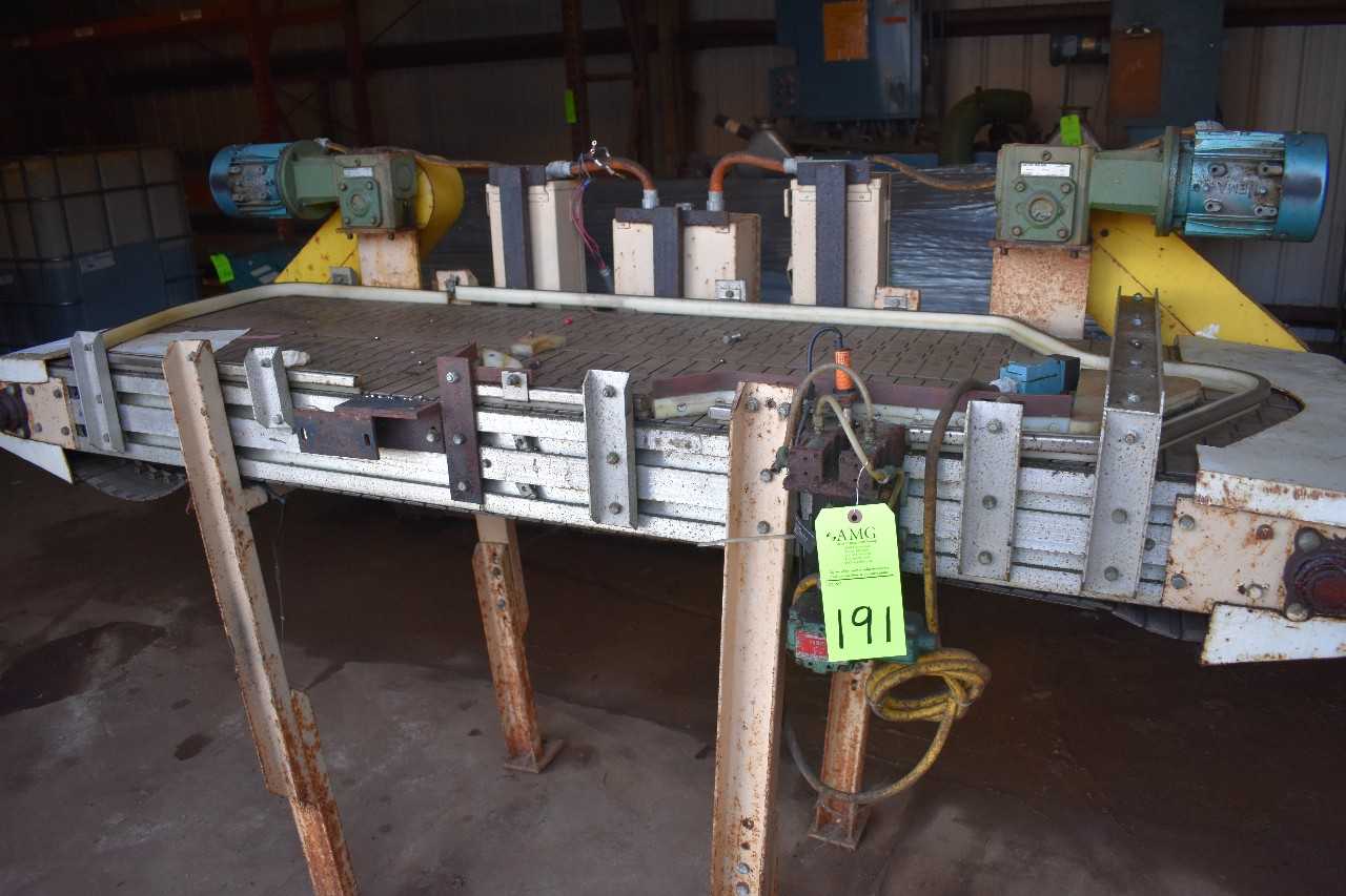 Lot of 3 motorized Conveyors - CONVEYORS