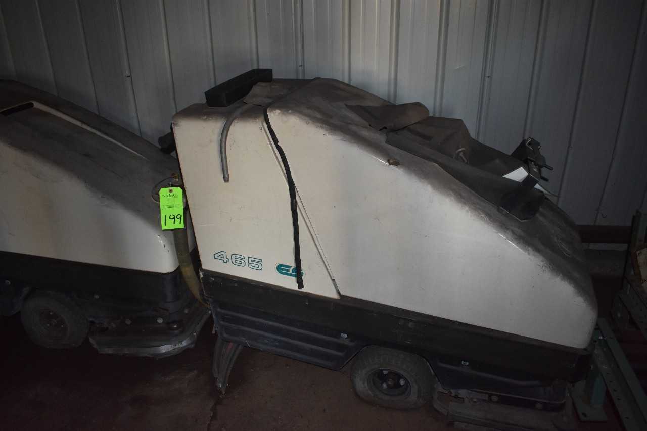 Lot of (3) Tennet model 465-ES Walk behind floor Scrubbers - PLANT & FACILITY