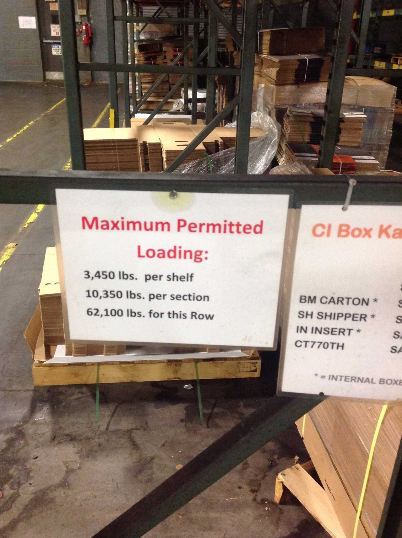 Heavy metal Racking  - PALLET RACKING