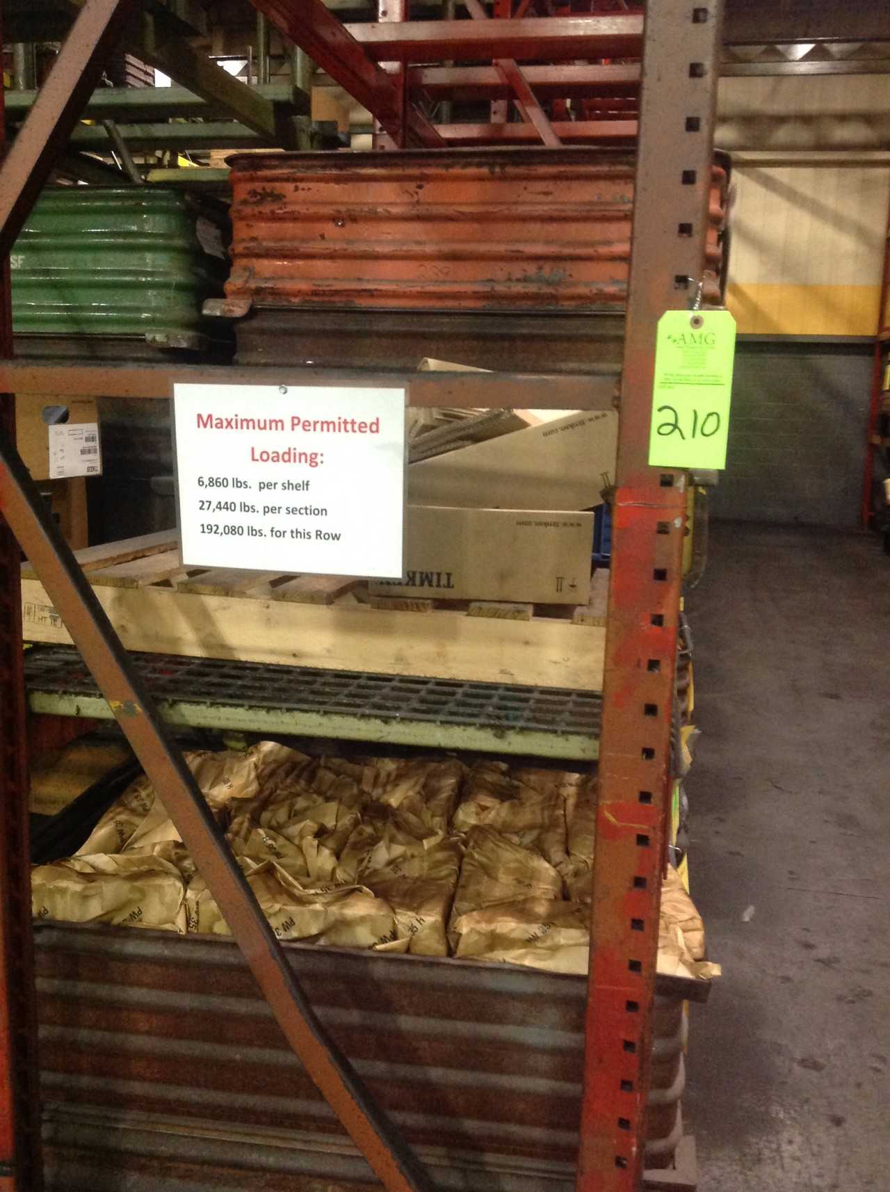 Lot heavy duty Metal Pallet Racking - PALLET RACKING