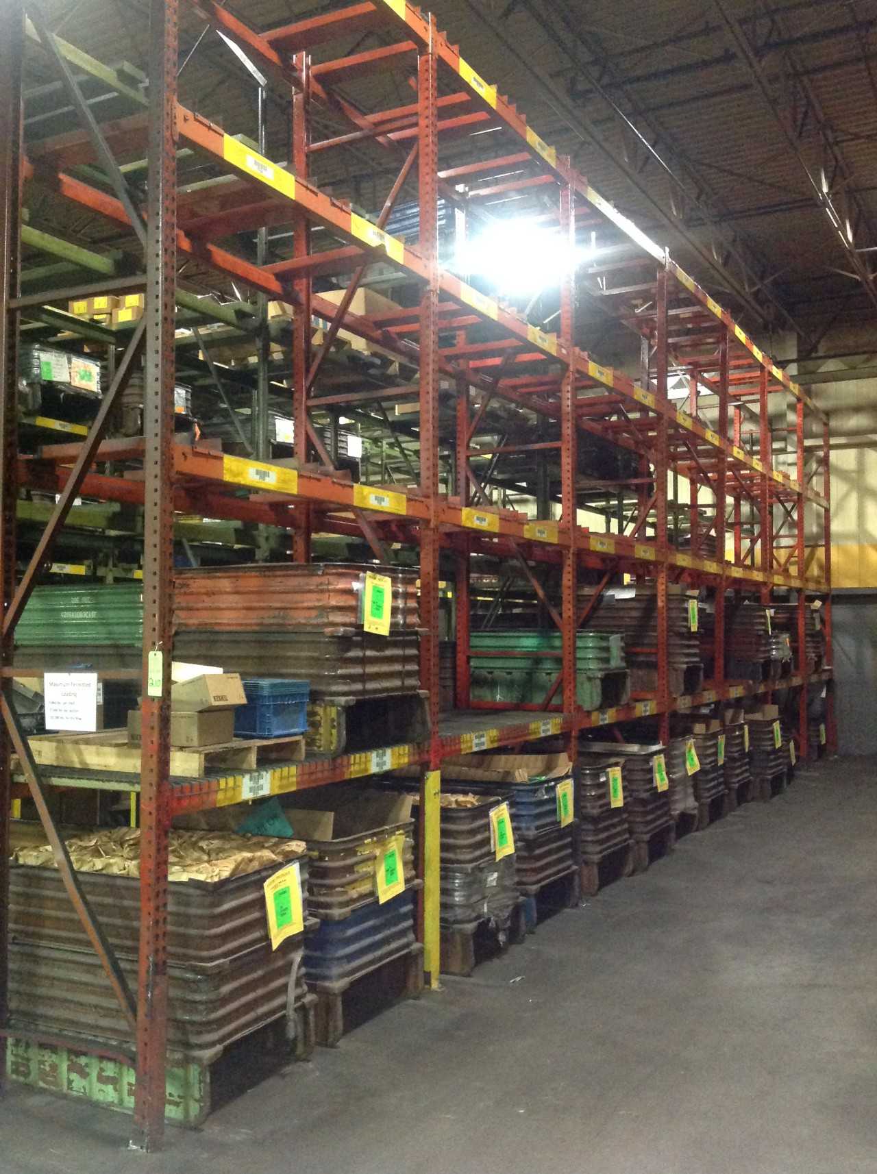 Lot heavy duty Metal Pallet Racking - PALLET RACKING