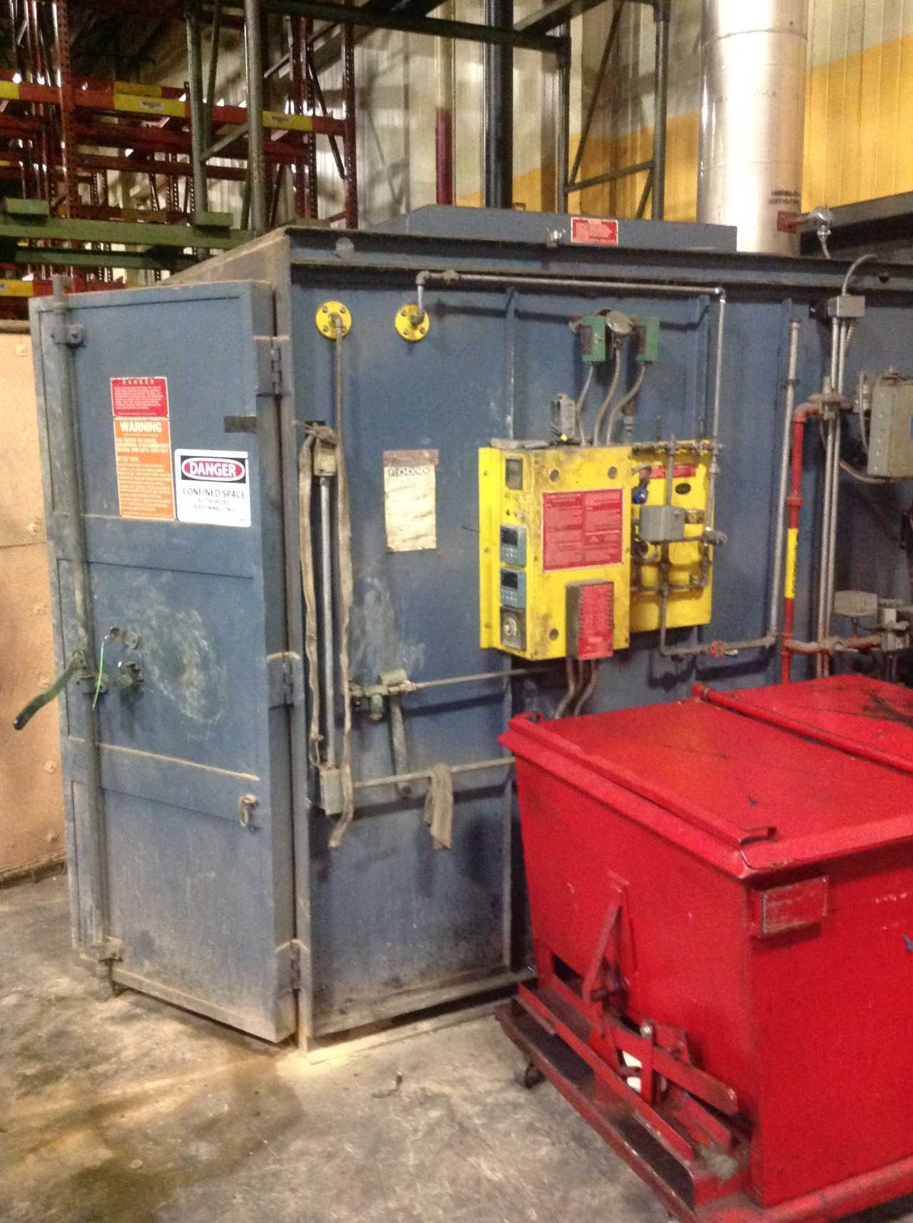 Pollution control inc, Burn off oven.  - PROCESS EQUIPMENT