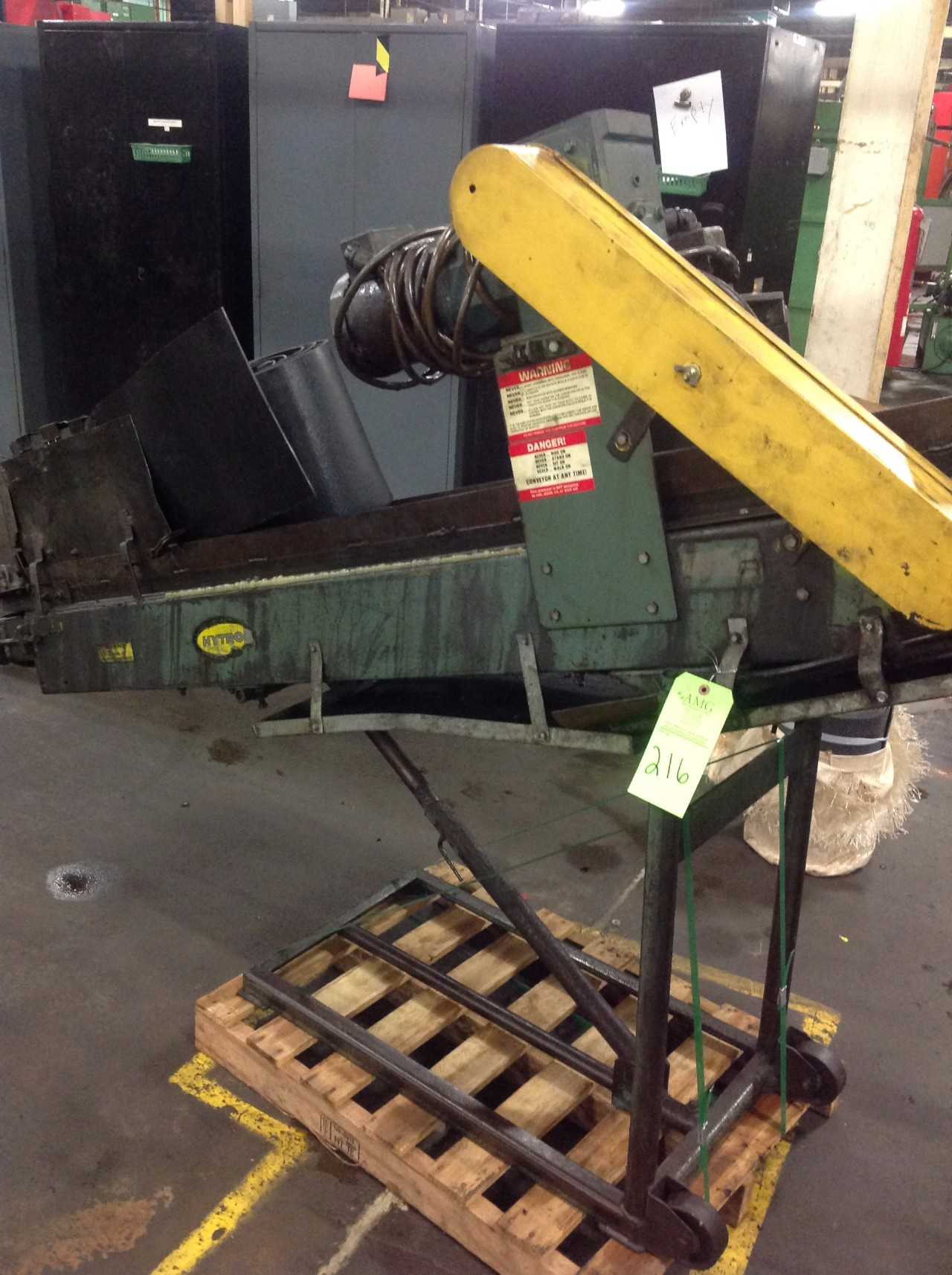 Hytrol Portable powered Conveyor, 12" Incline - CONVEYORS
