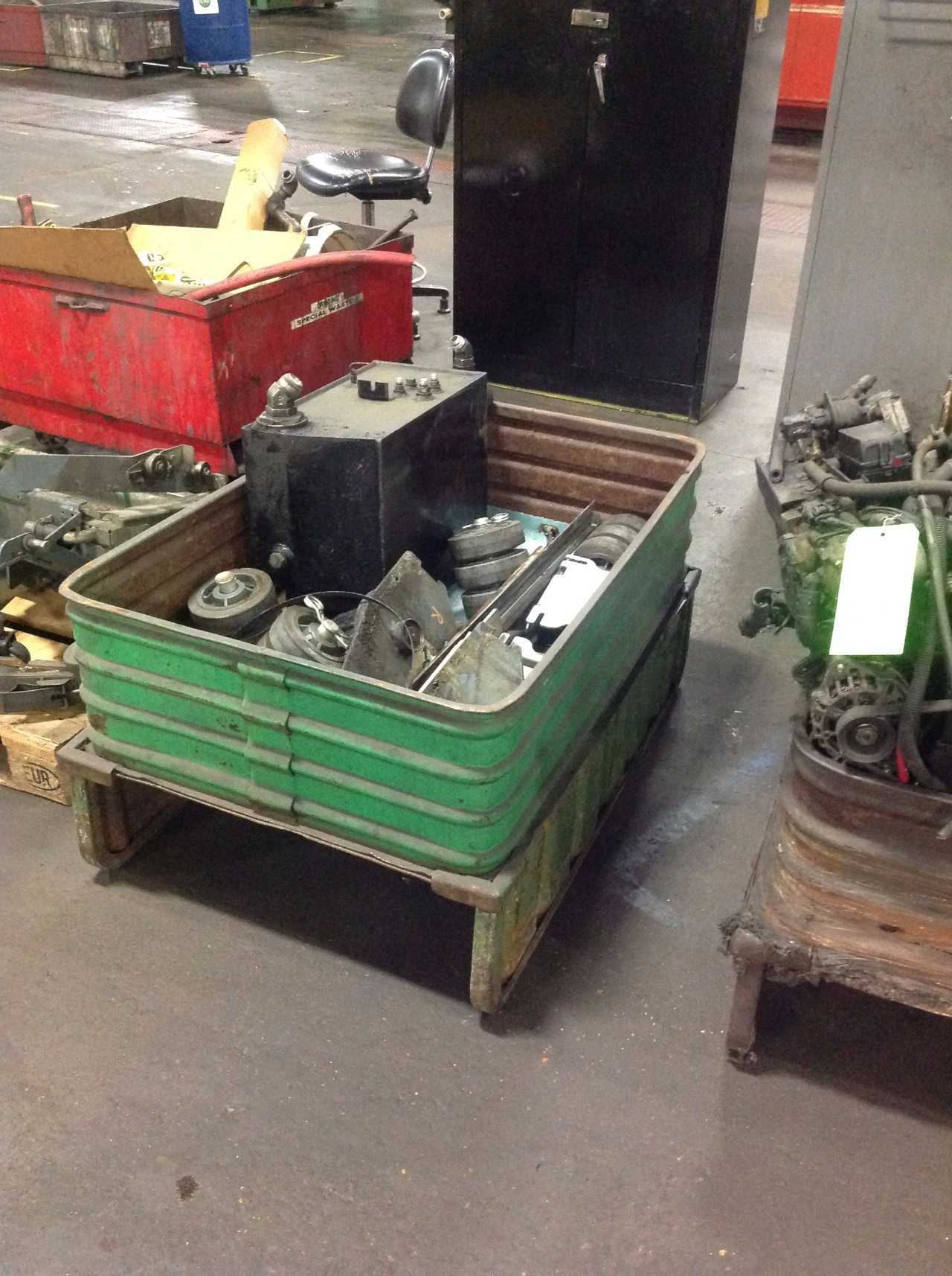 Lot of spare Tennent floor scrubber parts - PLANT & FACILITY