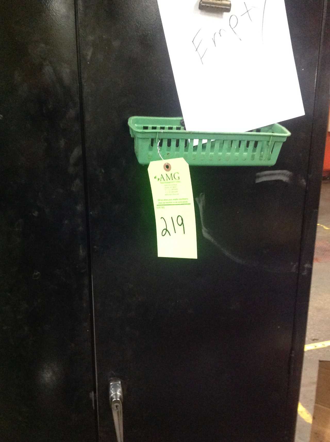 Lot of (7) 2 Door Metal Cabinets - TOOL STORAGE