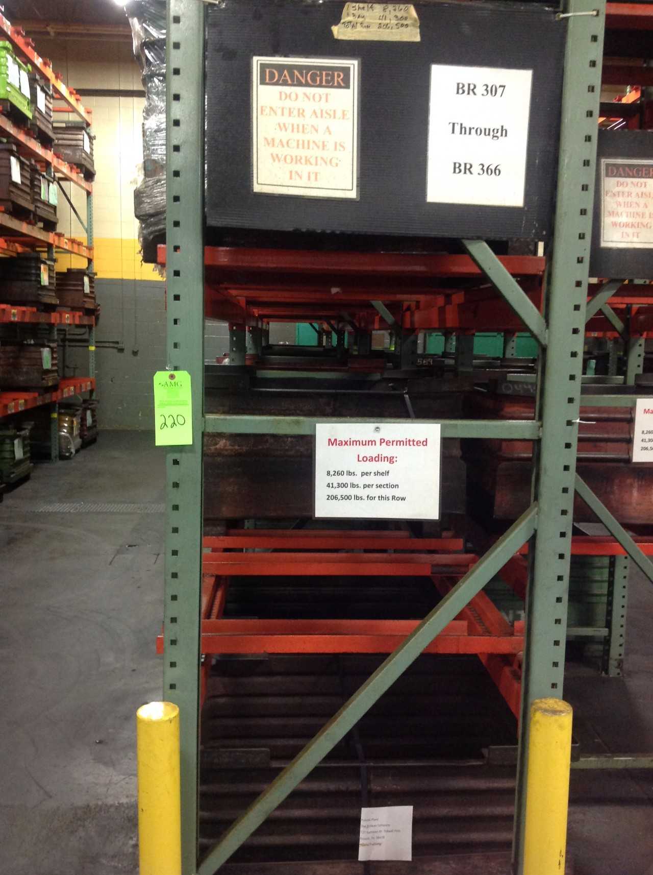 Lot heavy duty Metal pallet racking - PALLET RACKING