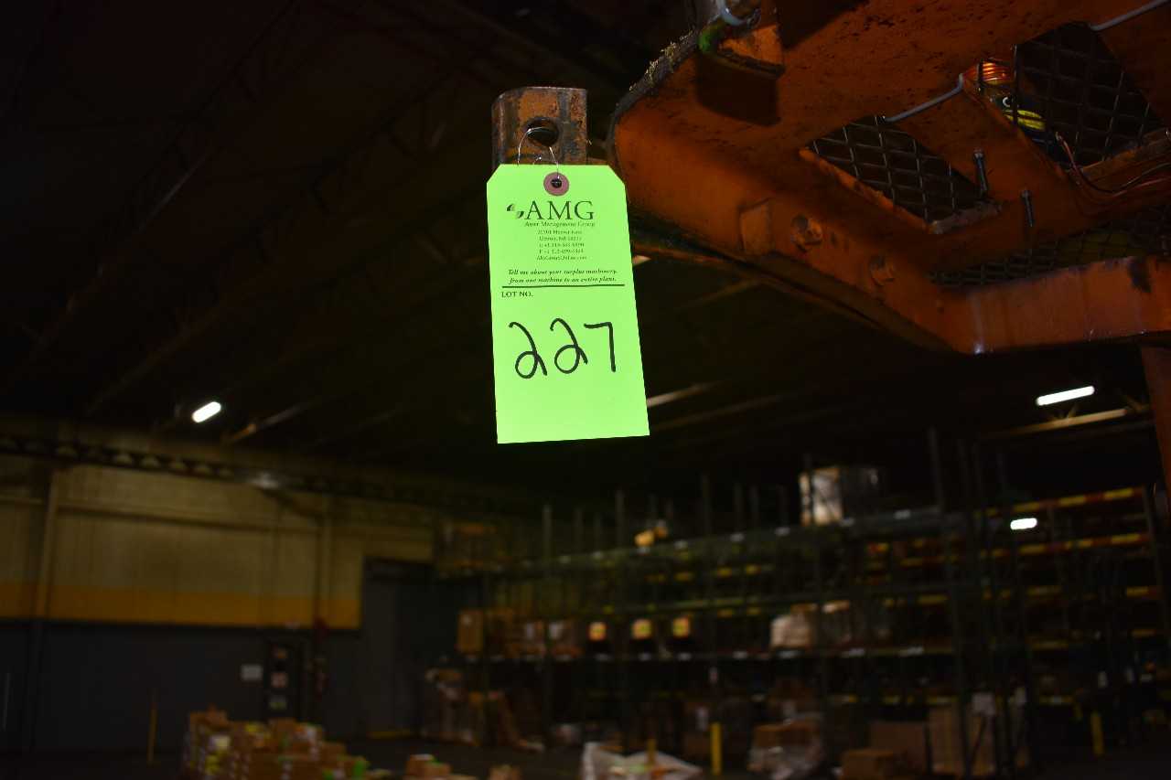 2,300 lb Clark Electric Stand up Fork lift - FORKLIFTS
