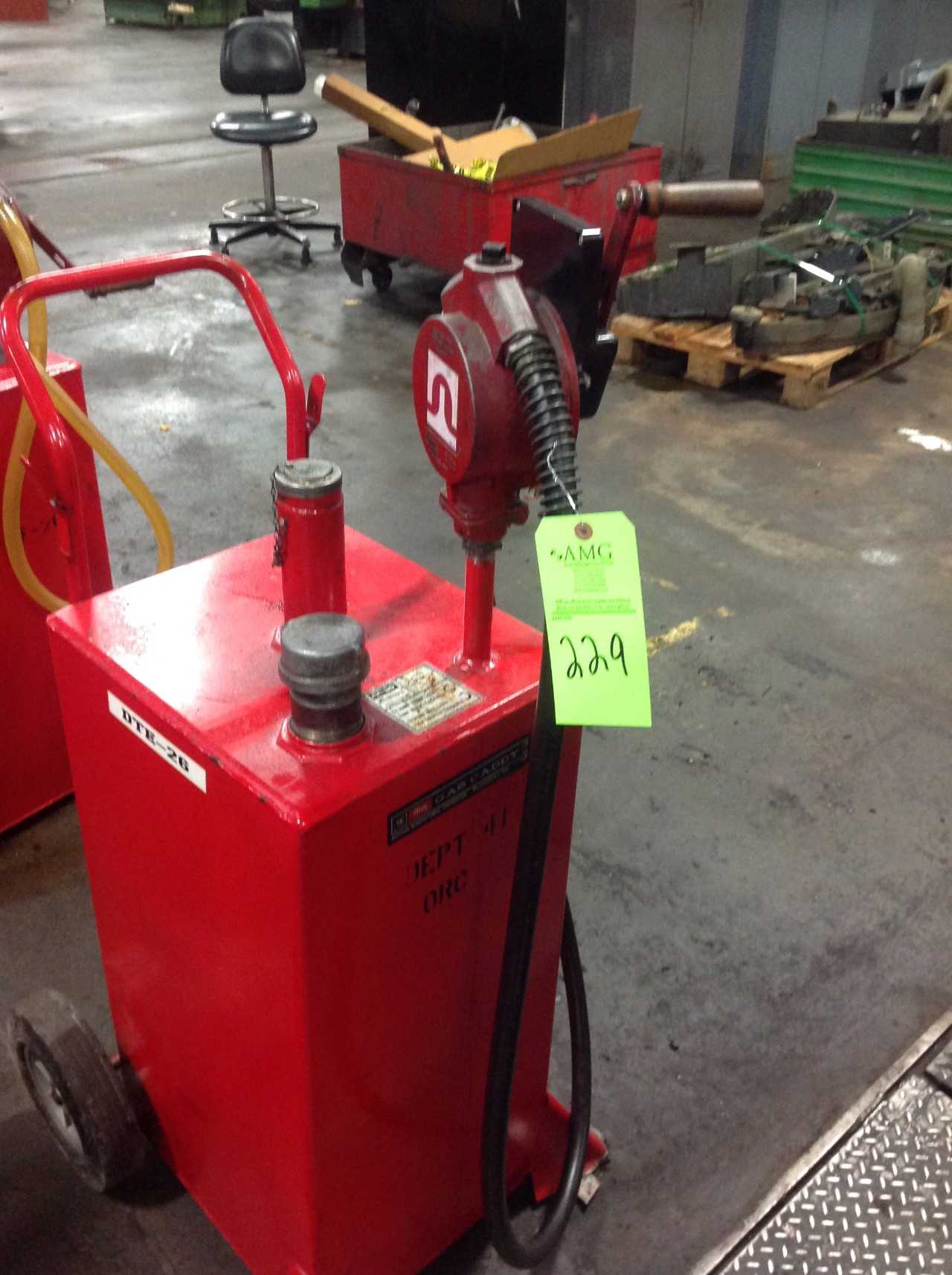 Lot of (6) Hardy Portable Gas & Oil caddy's - PLANT & FACILITY