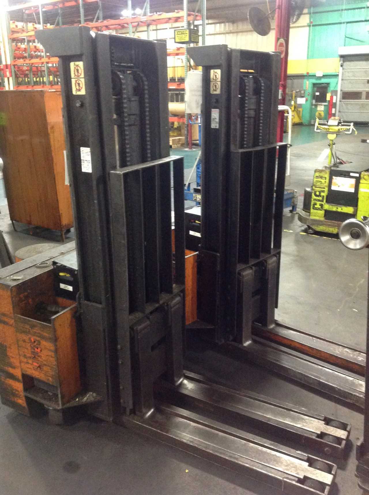 Lot of (2) Rico Electric Pallet lifts w/batteries - ELECTRIC PALLET JACKS