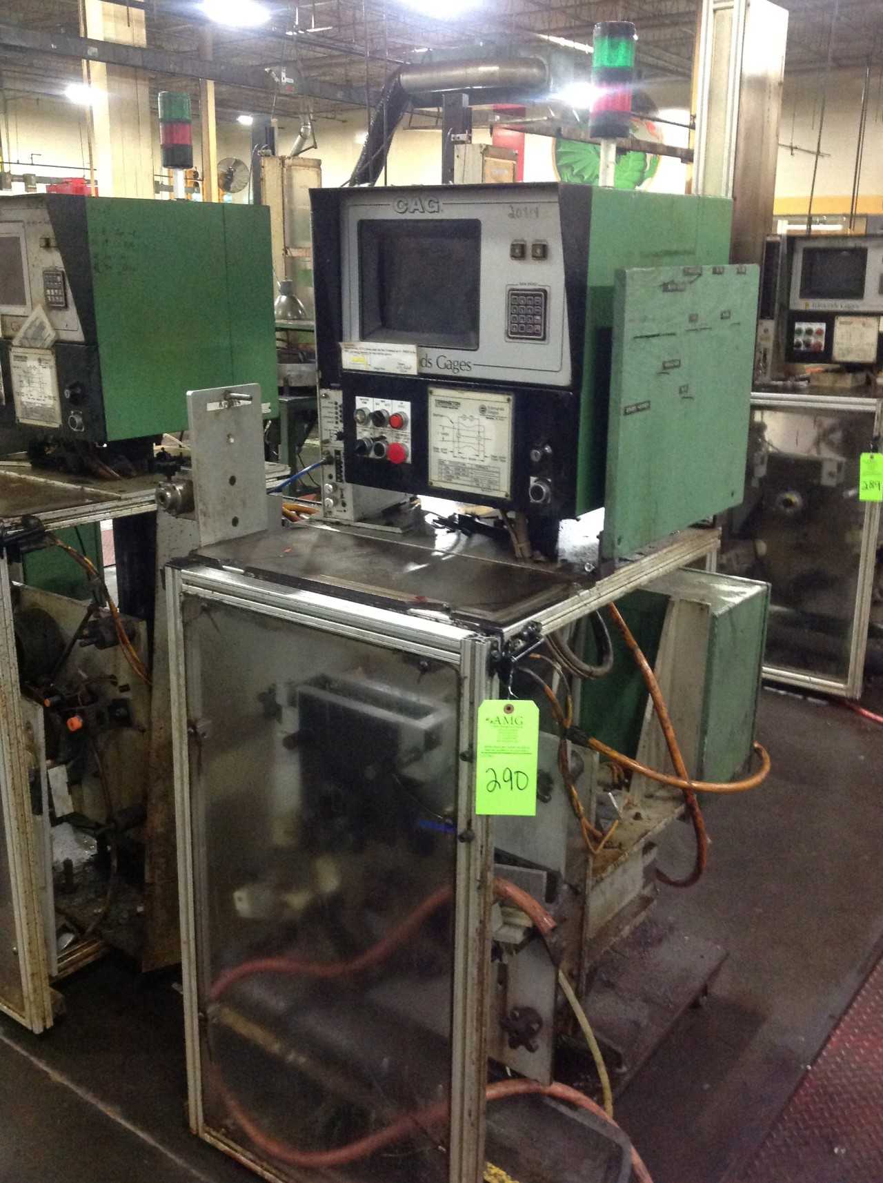 Lot of (5) Edmunds Gage stands, model CAG - MACHINING ACCESSORIES & TOOLING