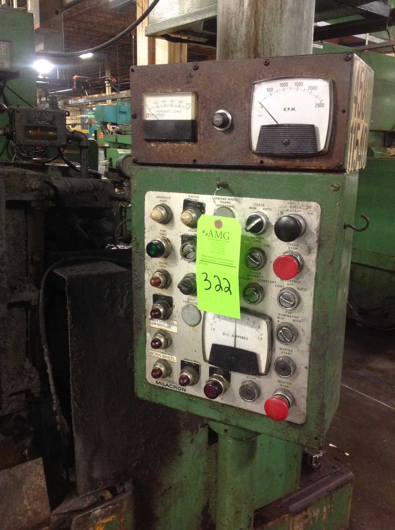 Cincinnati #1 Microcentric model DE, Chucking grinder, "N " base, - GRINDING MACHINES