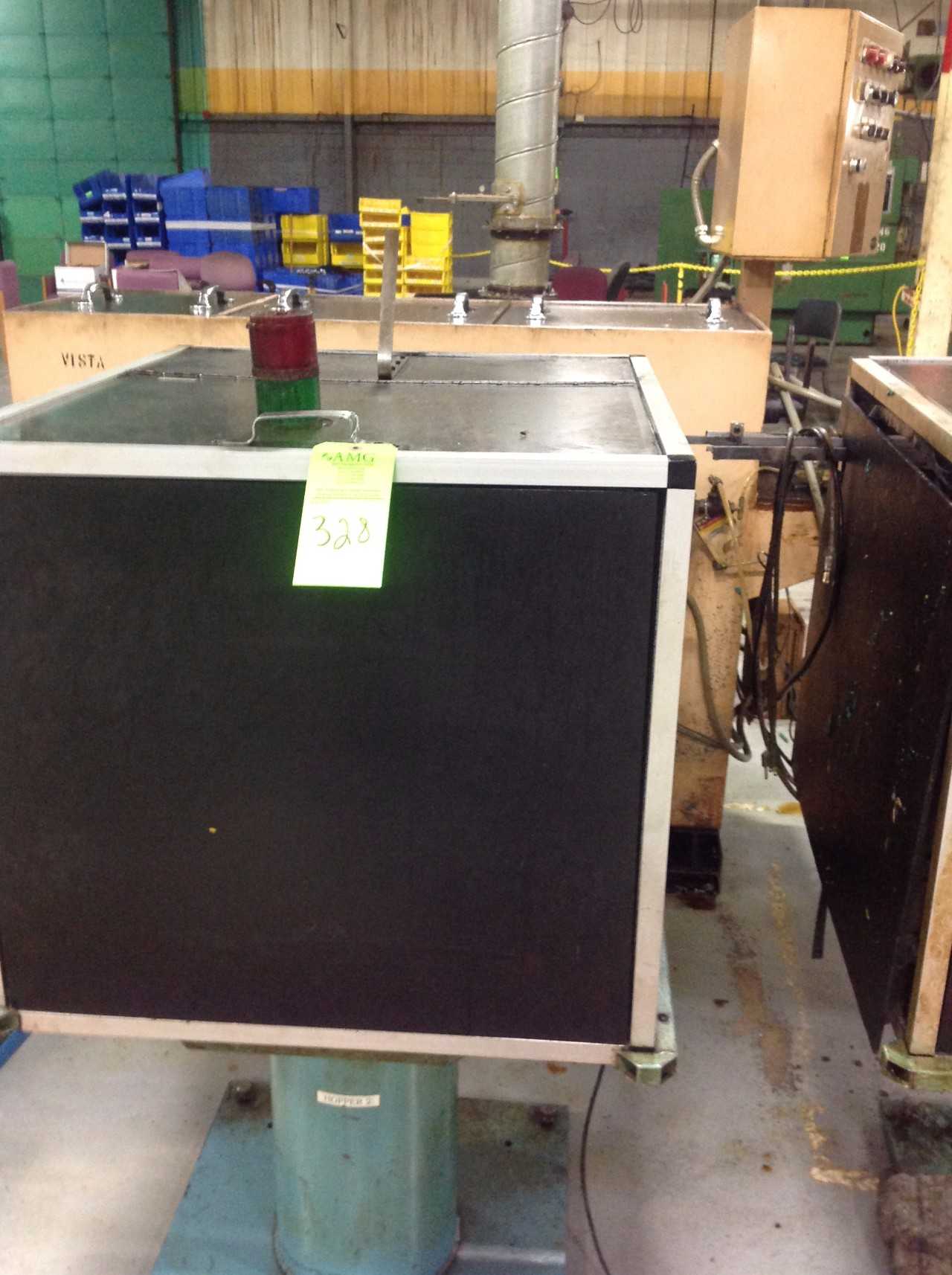 Lot of (2) Vibratory Hoppers w/stands - PROCESS EQUIPMENT