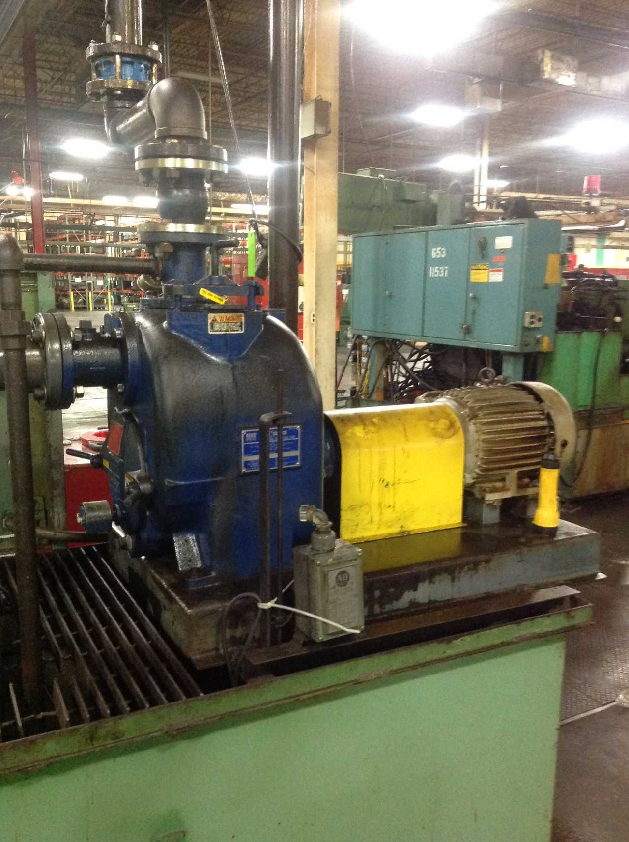 Gorman-Rupp Model T3A615-B/F Centrifugal pump and filter - PUMPS