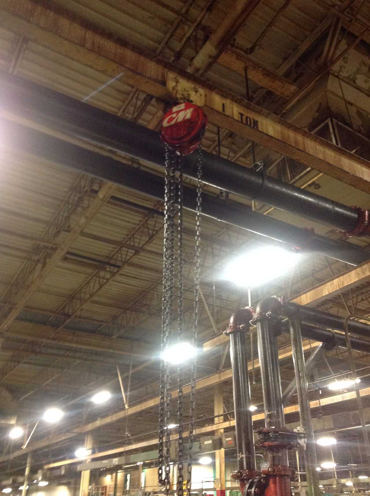 1 Ton CM Cyclone Chain Fall - LIFTING EQUIPMENT