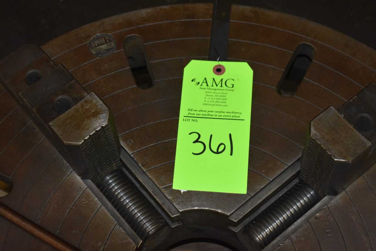 Pallet of Chucks, (1) 26" 4-Jaw Chuck - ELECTRIC POWER TOOLS