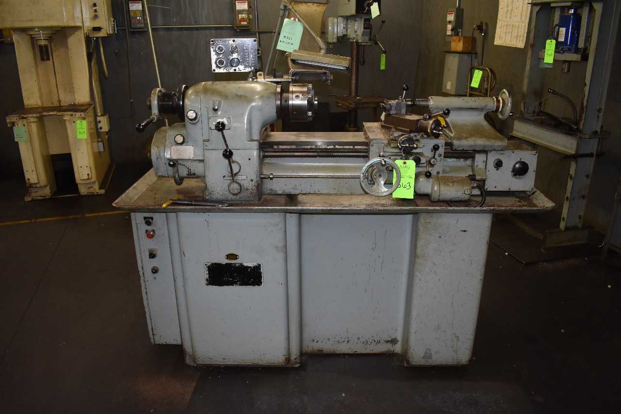 Hardinge Model HLV-H Toolroom Lathe w/6" 4 Jaw Chuck - LATHES