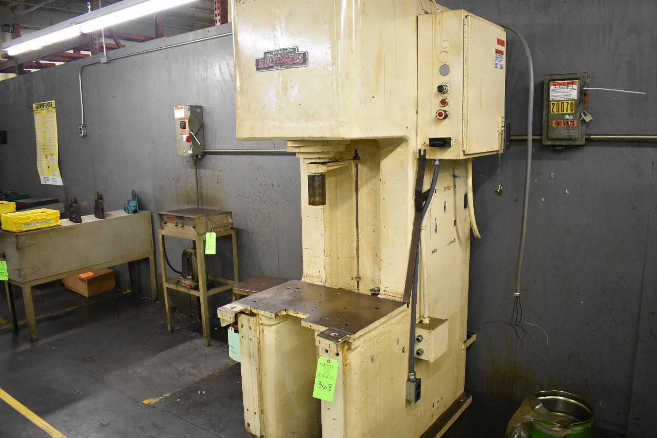 Approx. 15 Ton Denison C-Frame Hydraulic Press - PRESSES