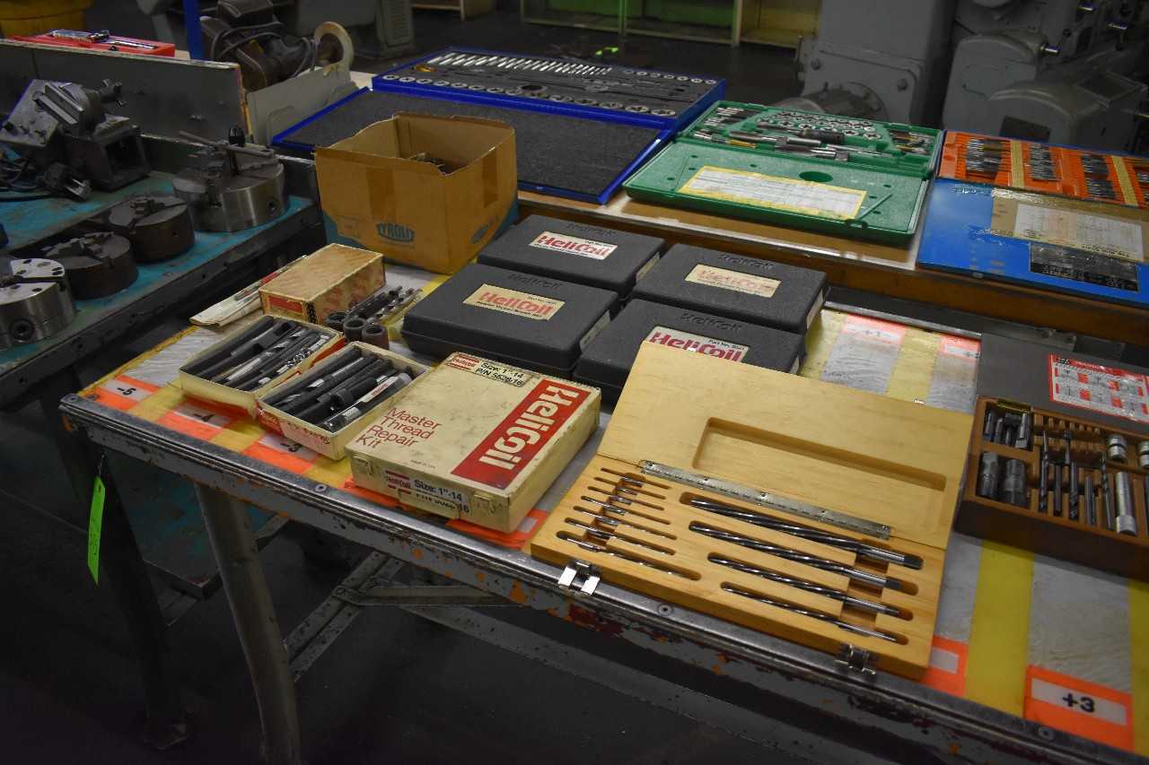 Lot of Misc Mill end, Thread repair kits, Springs - ELECTRIC POWER TOOLS