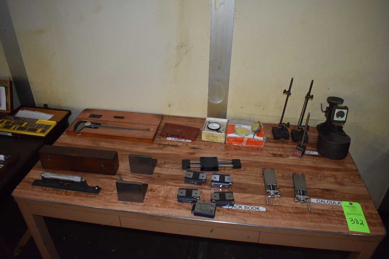 Lot of Calipers & contents w/Table - ELECTRIC POWER TOOLS