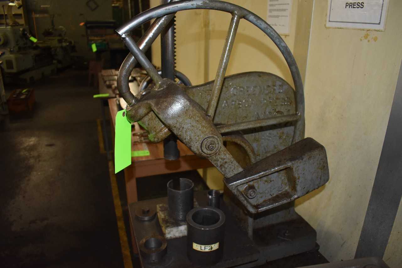 Greenerd #3 C-Frame Arbor Press - MECHANICAL STAMPING PRESSES