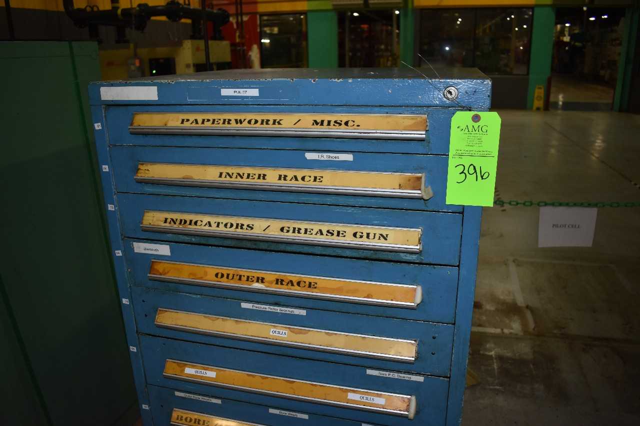 Lot of (3) Stanley Vidmar Cabinets - TOOL STORAGE
