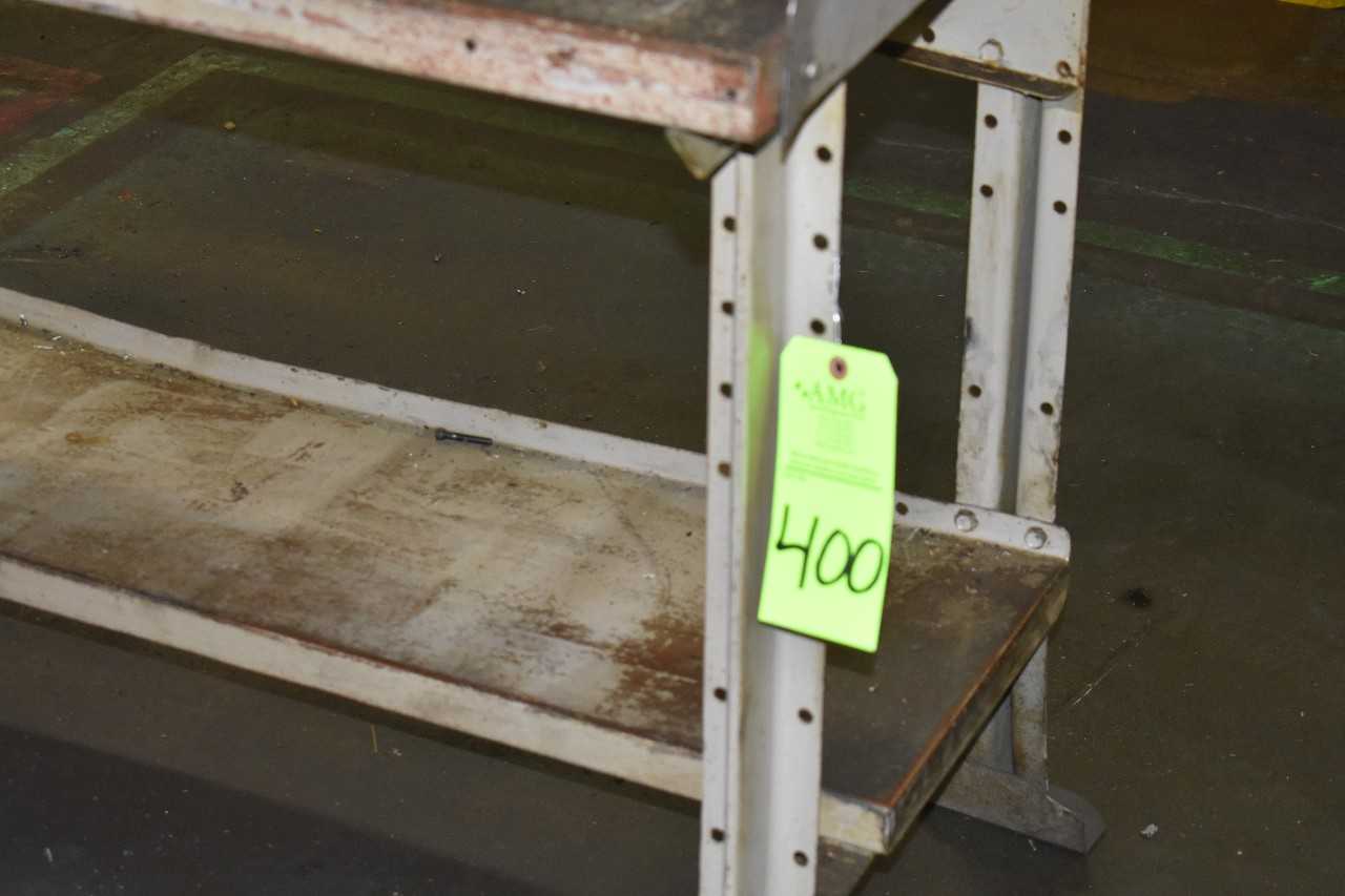 Table w/ Parts bin cabinet - PLANT & FACILITY