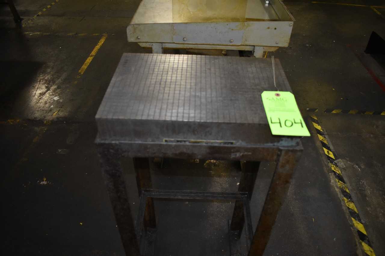 Steel Plate w/stand 12"x18"x3"T - MISCELLANEOUS