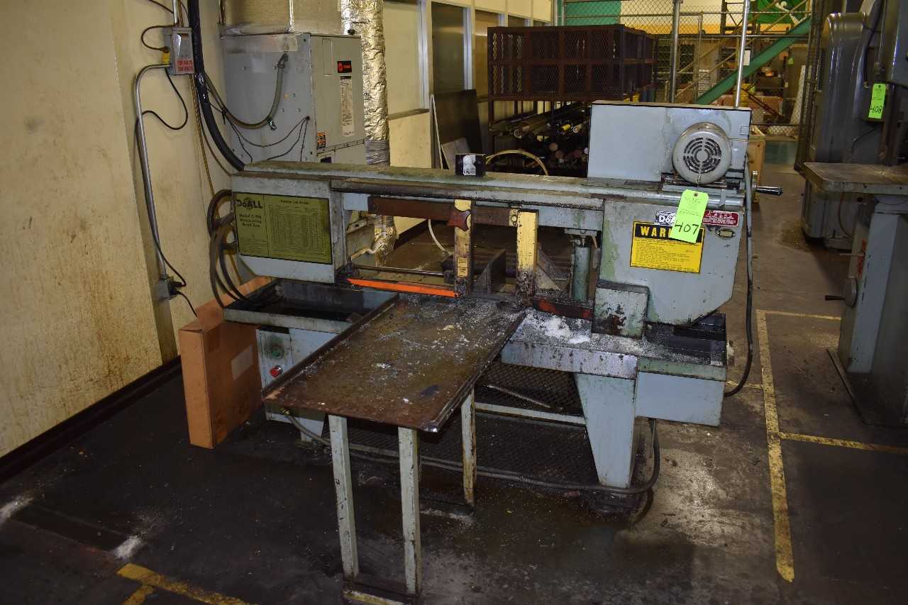 Do-All model C-916 Metal Horizontal Band Saw, s/n:438-882024 - METAL SAWS