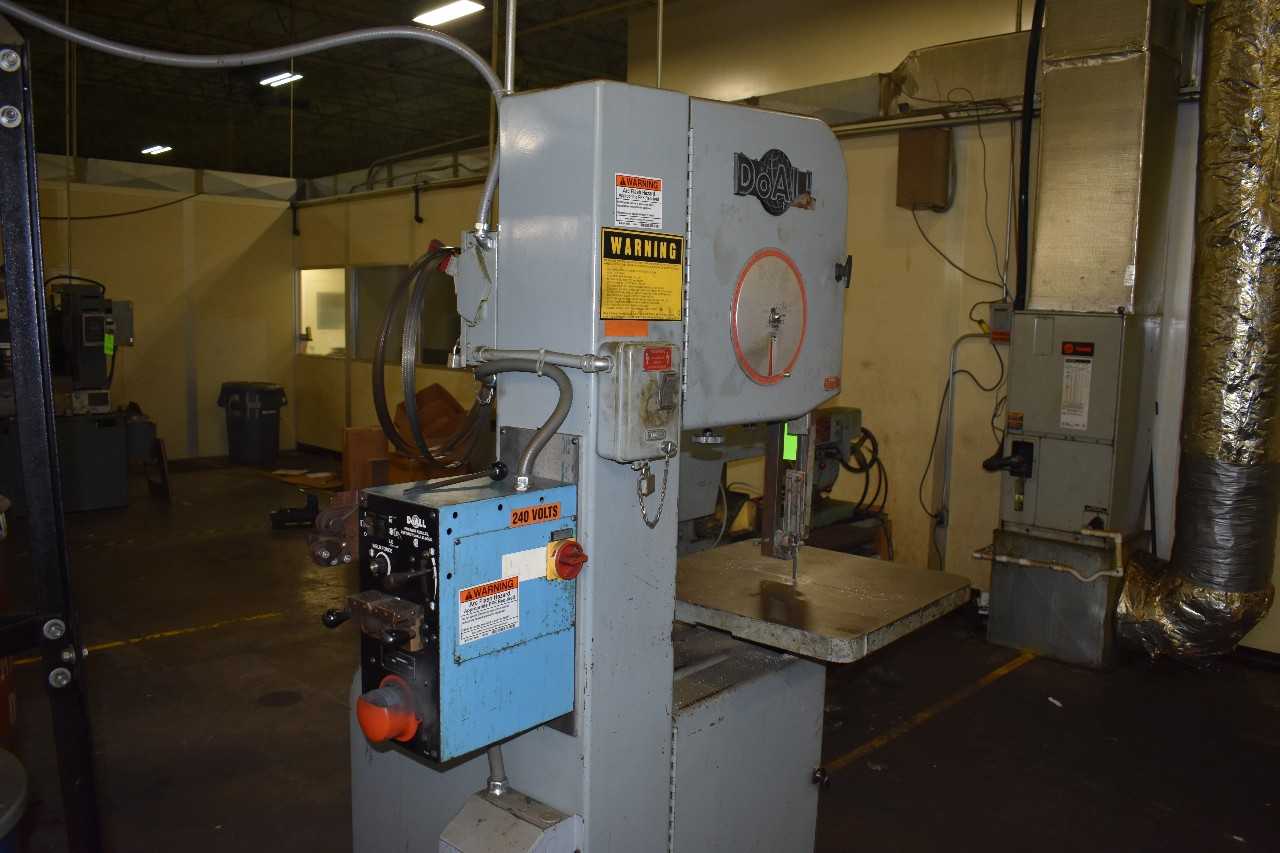 Do-All Model 2016-U Metal Vertical Band saw - METAL SAWS