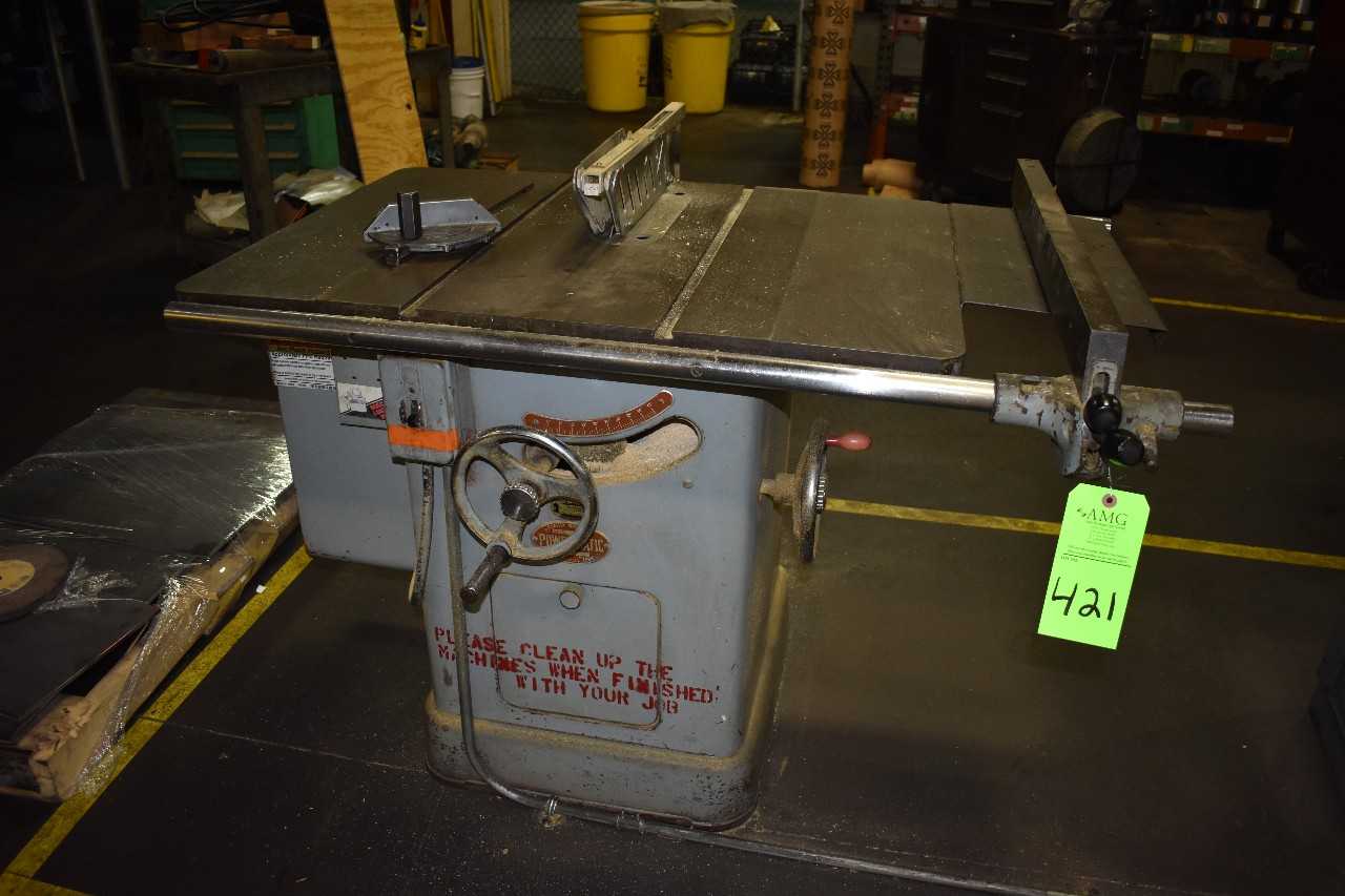 Powermatic Wood Table Saw, Model 65  - METAL SAWS