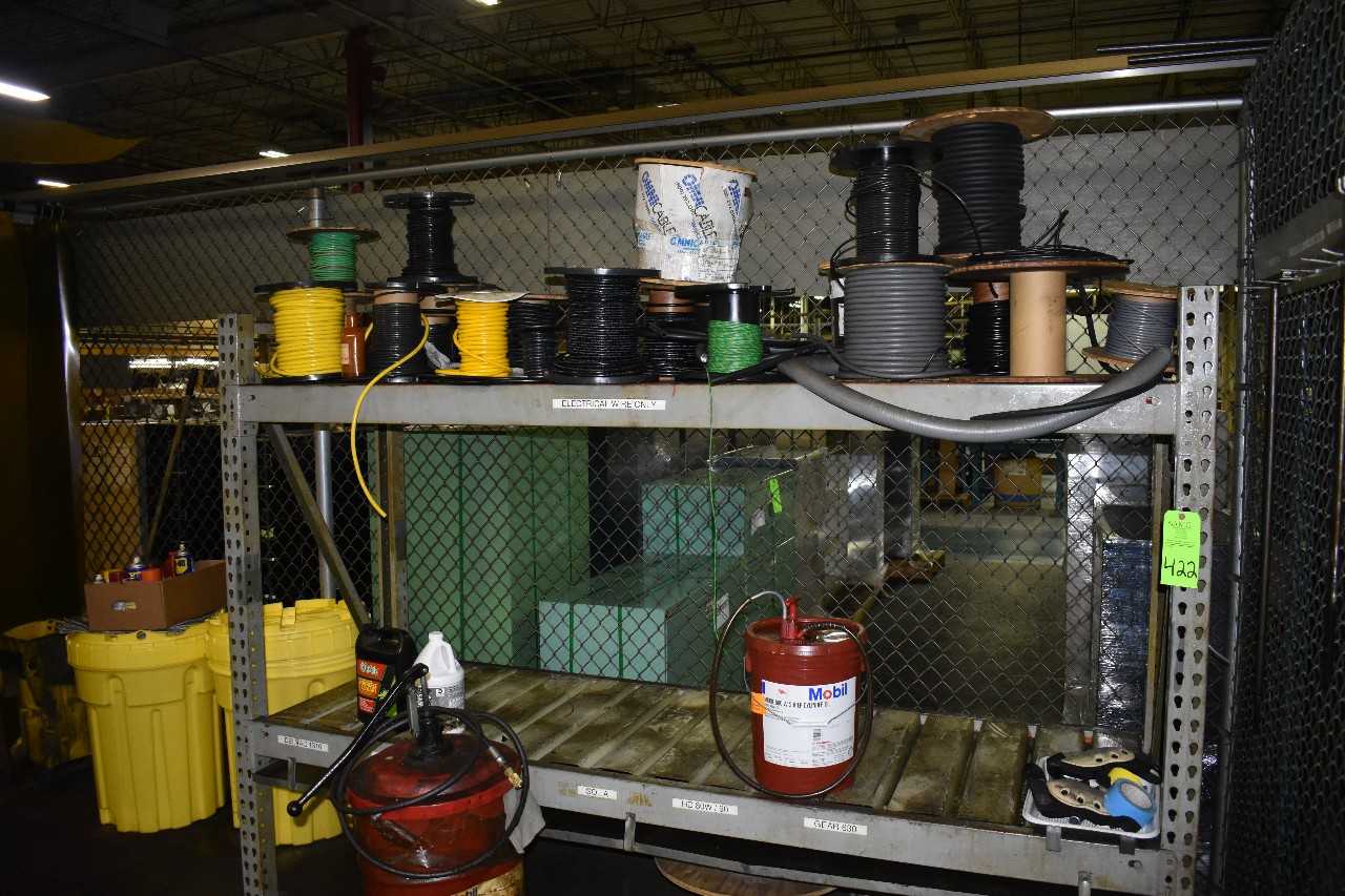 Metal Rack w/No contents - SHELVING