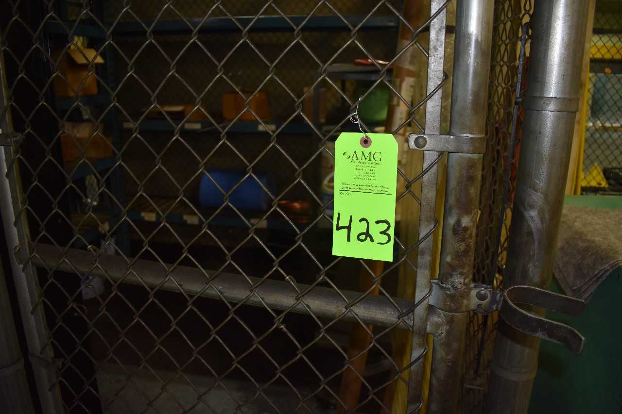 Chain Link safety Cage w/Contents - MISCELLANEOUS