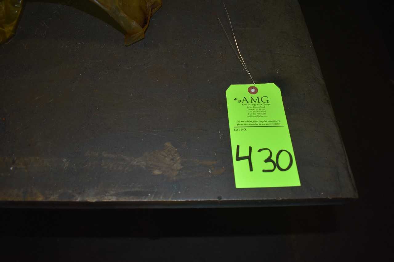 Metal Weld table w/ Weld supplies - WELDING EQUIPMENT