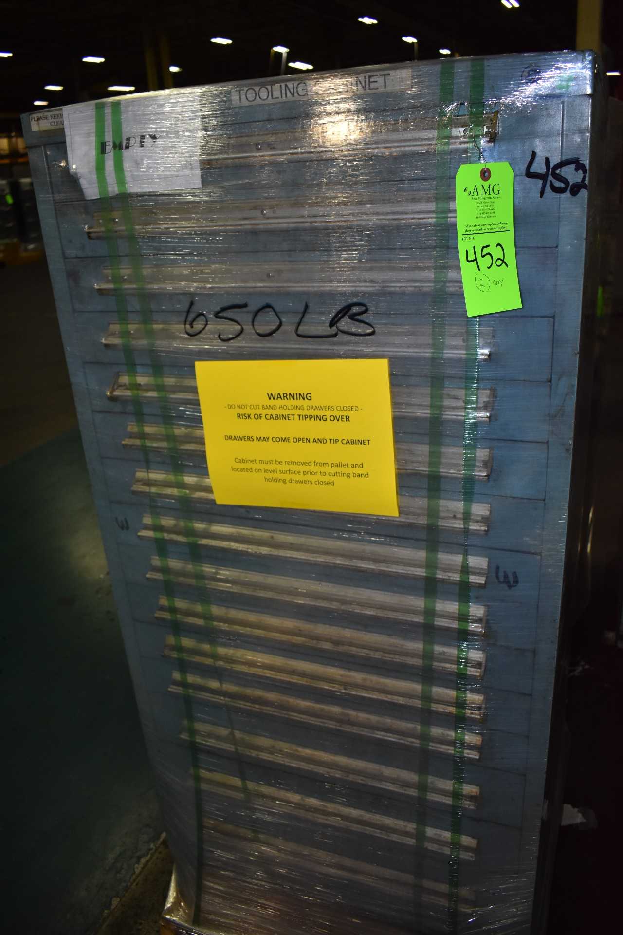 (2) Stanley Vidmar drawer style Tool Cabinets - TOOL STORAGE