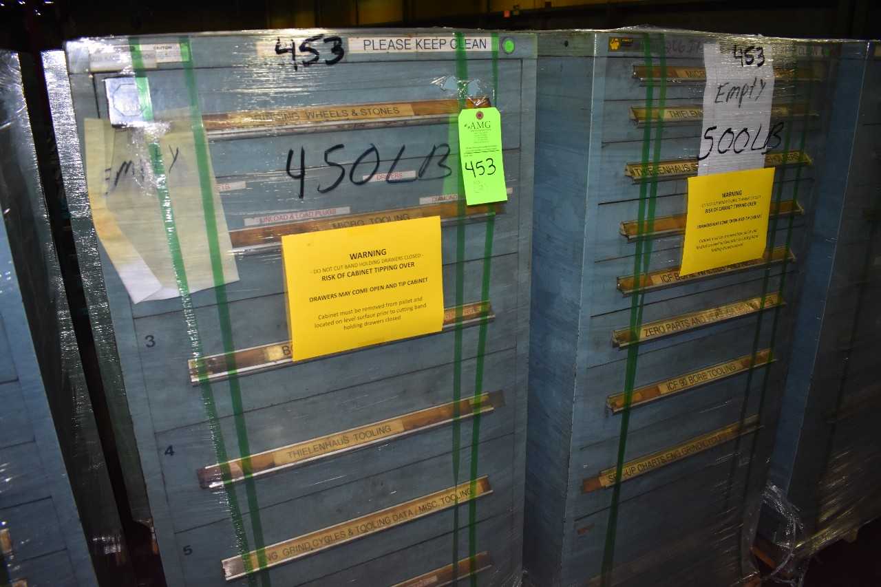 (2) Stanley Vidmar drawer style Tool Cabinets - TOOL STORAGE
