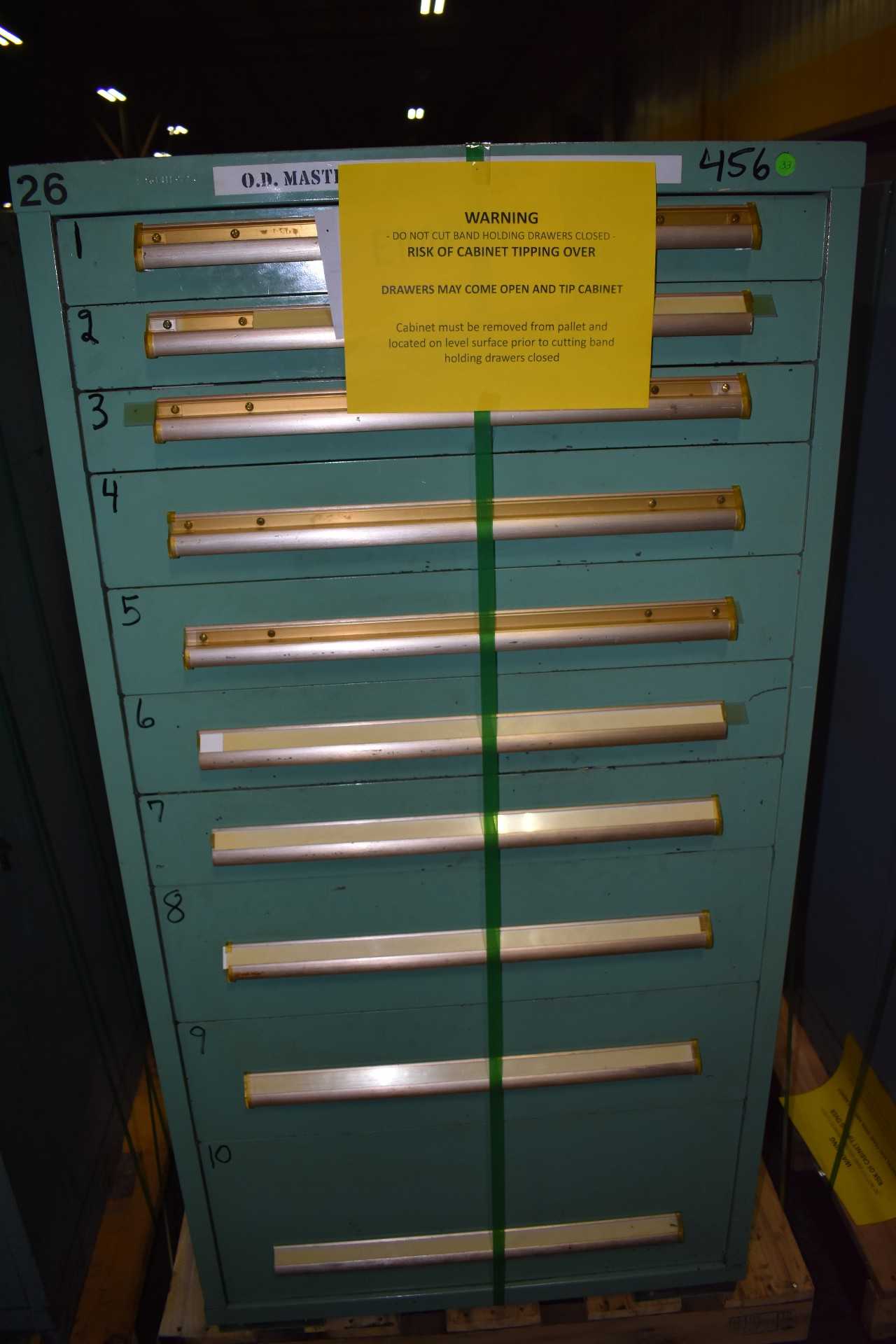 (2) Stanley Vidmar drawer style Tool Cabinets - TOOL STORAGE