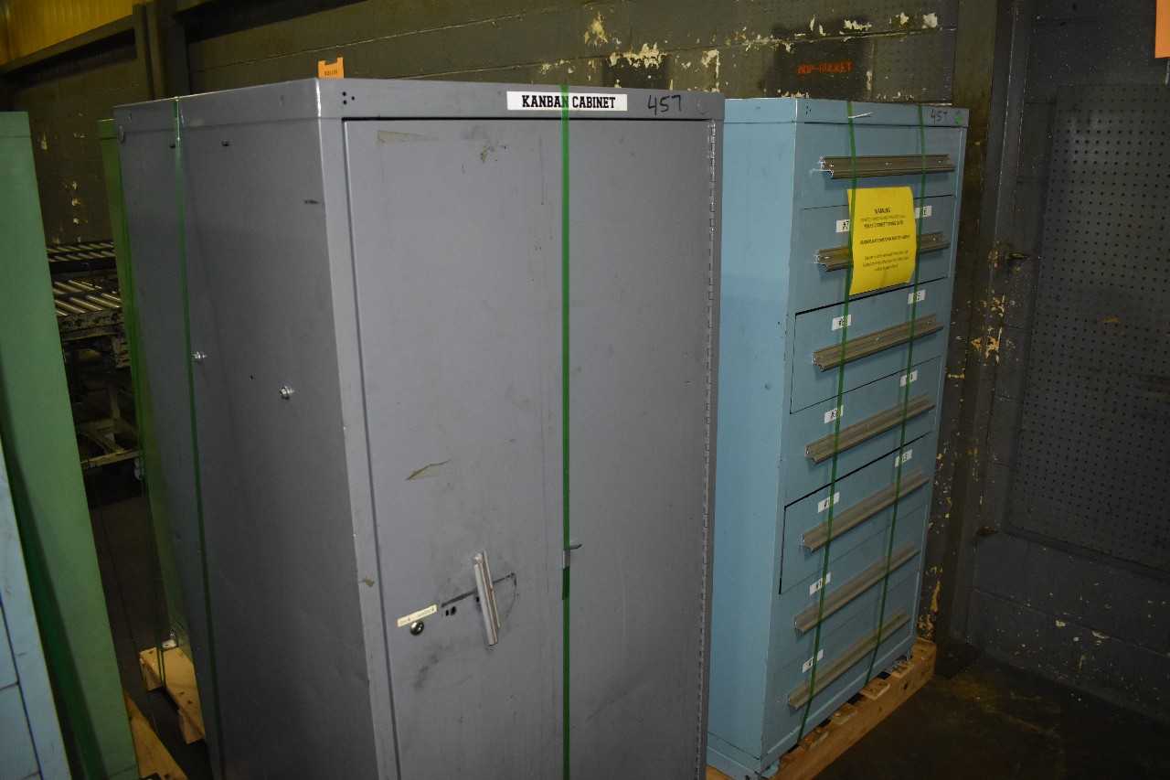 (3) Stanley Vidmar drawer style Tool Cabinets - TOOL STORAGE