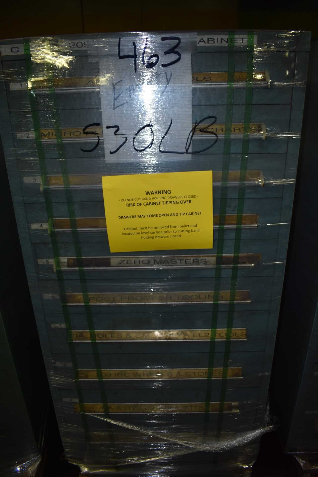 (3) Stanley Vidmar style Tool Cabinets - TOOL STORAGE