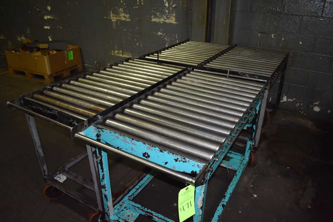(4) 24"x44" Portable Conveyors - CONVEYORS