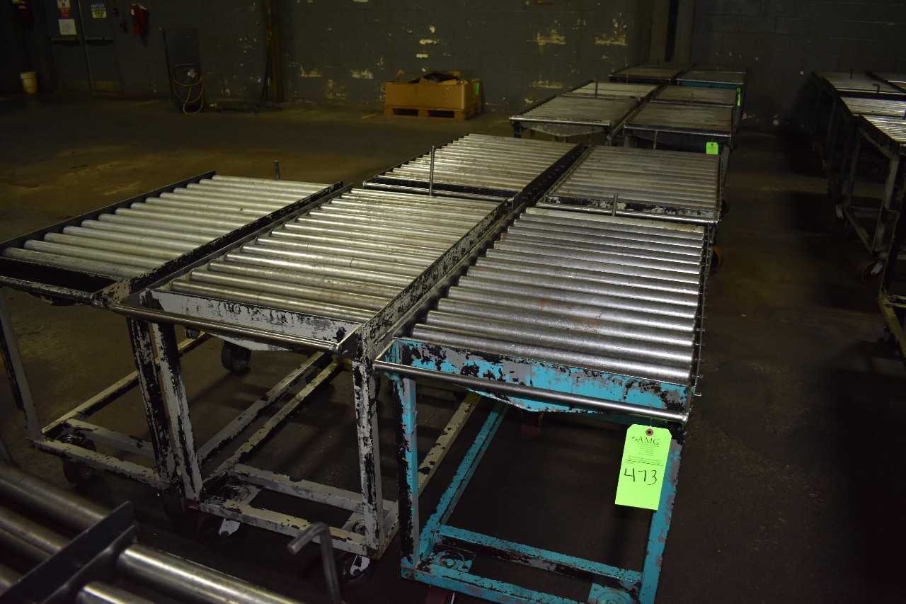 (5) 24"x44" Portable Conveyors - CONVEYORS