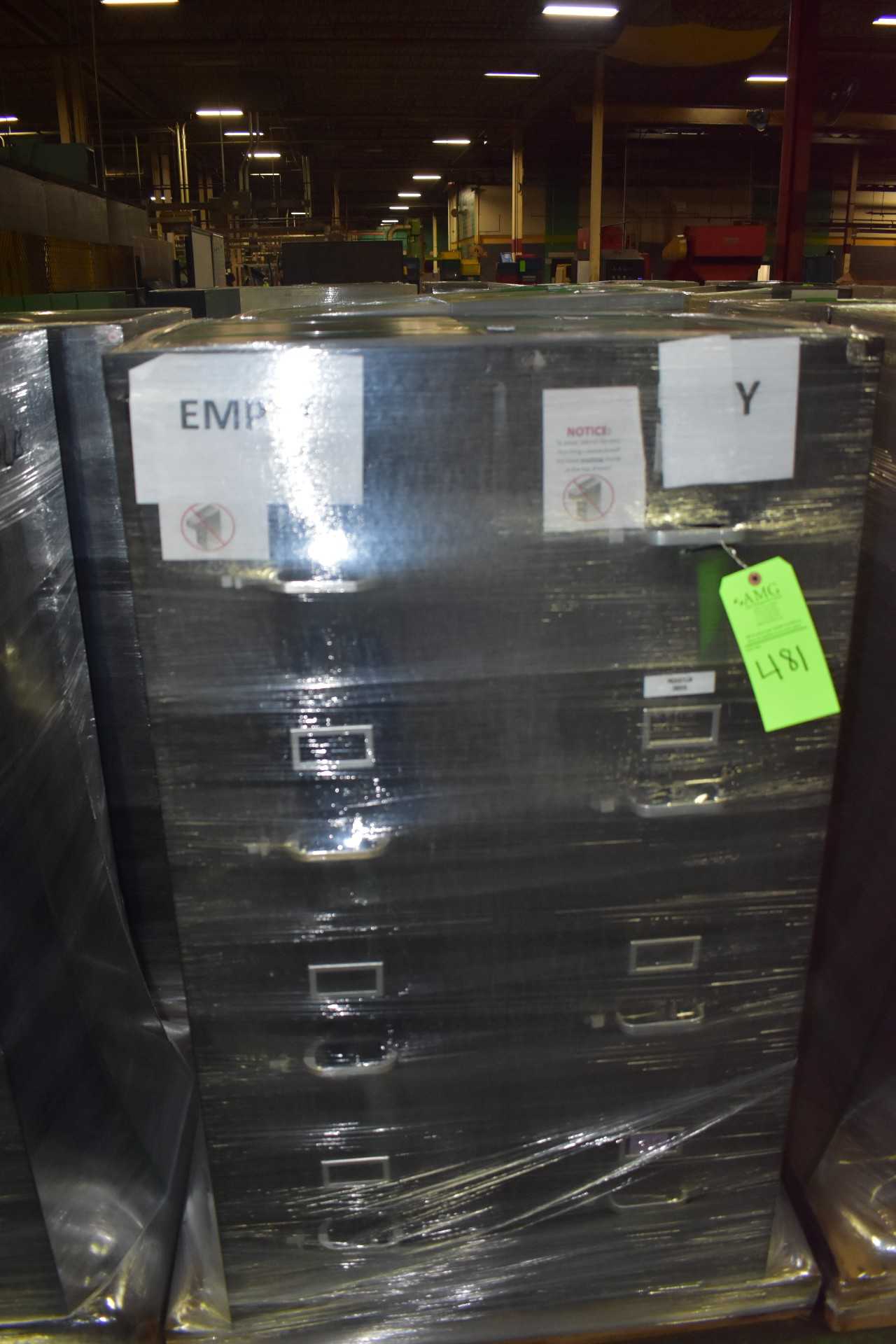 Lot of (2) 4 Drawer metal office file  Cabinets - MISCELLANEOUS