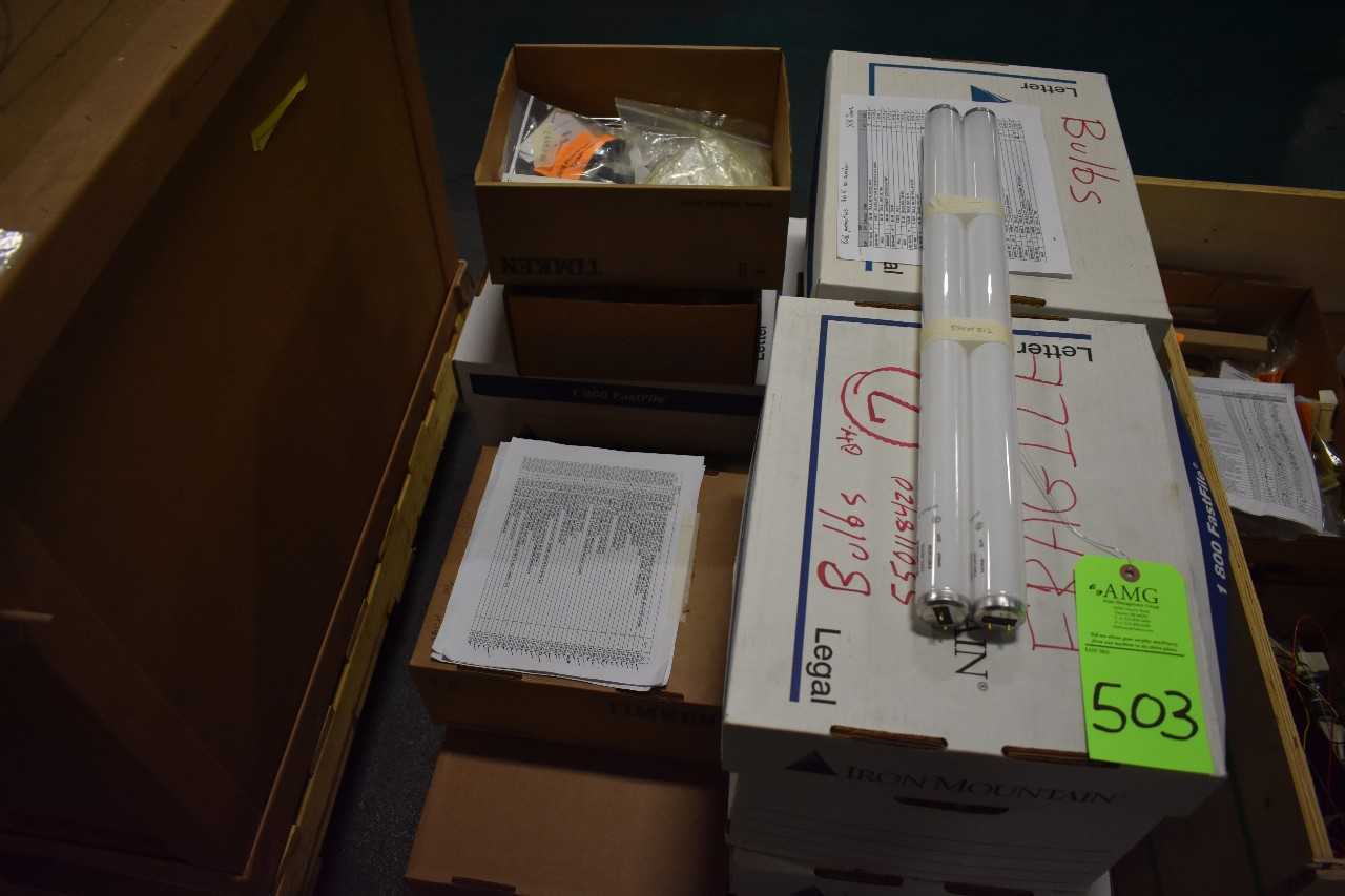 Lot of Connectors & Relays, new bulbs - LIGHTING
