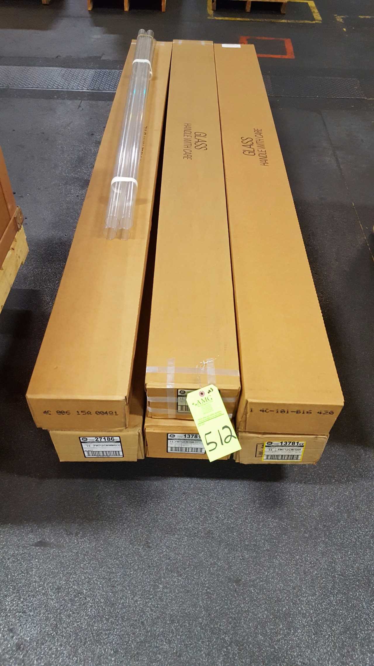 (6) Boxes of 8' fluorescent Tubes - LIGHTING (6) Boxes of 8' fluorescent Tubes - LIGHTING