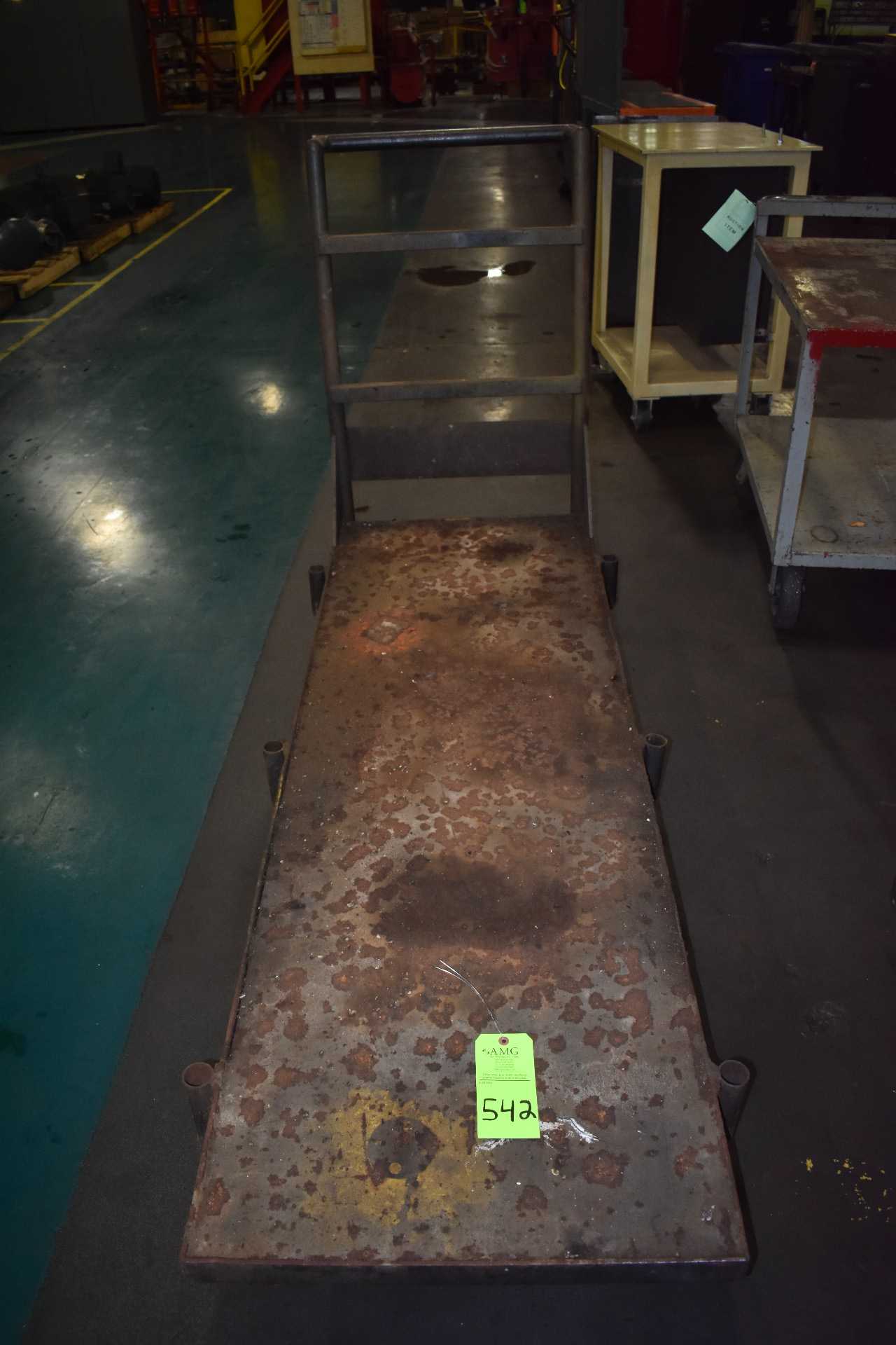 Metal rolling Cart 76"x22" - ROLLING CARTS