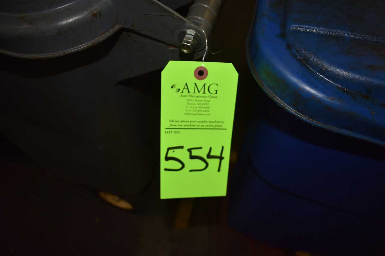 Lot of (11) Plastic Garbage  cans - WASTE BINS