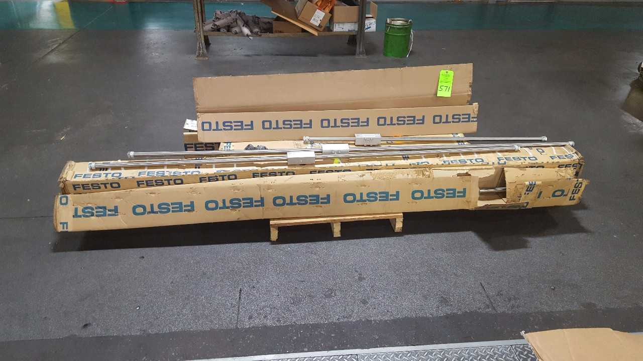Lot of Festo rodless Cylinders - HYDRAULIC CYLINDERS Lot of Festo rodless Cylinders - HYDRAULIC CYLINDERS