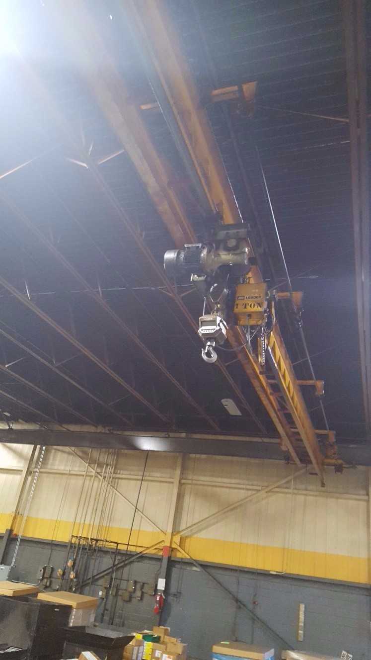 Coffing 1Ton Hoist w/ digital Scale, P&H controller - LIFTING EQUIPMENT Coffing 1Ton Hoist w/ digital Scale, P&H controller - LIFTING EQUIPMENT