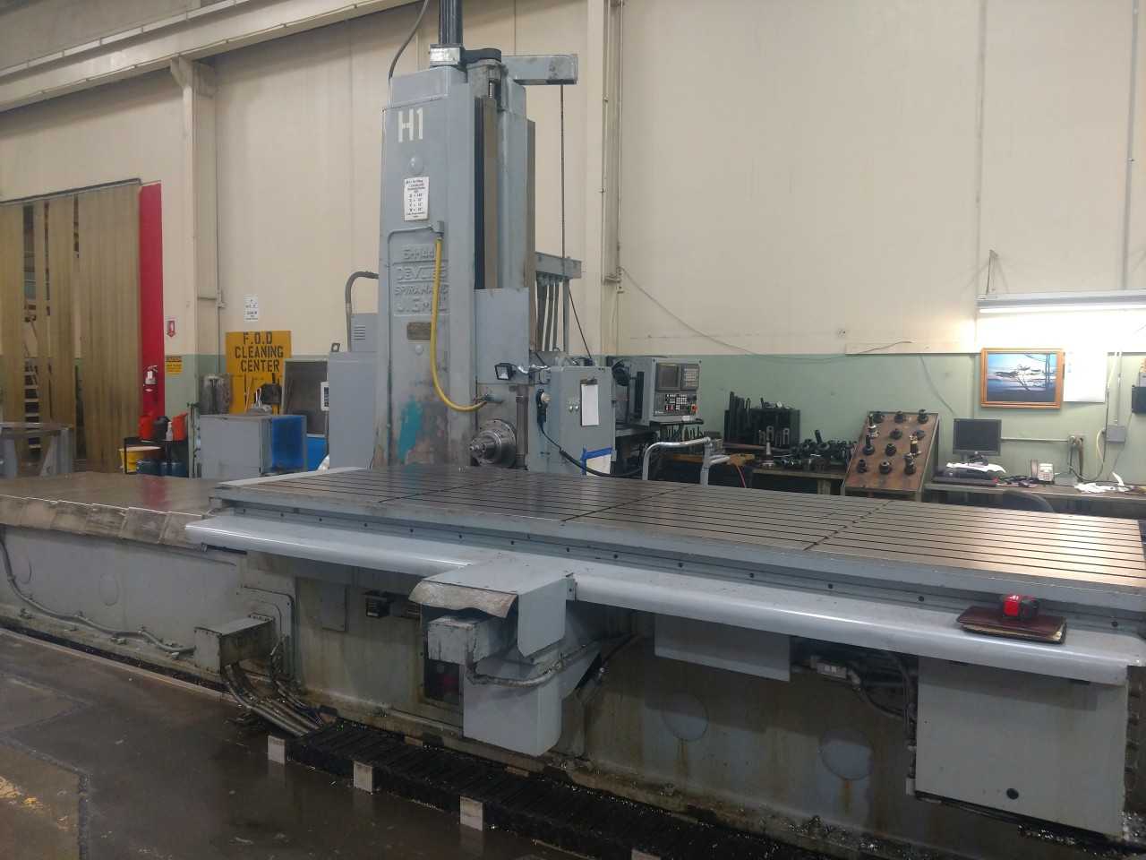 DeVlieg, CNC, MODEL 5H 144 JIG MILL, Fanuc Control - MILLING MACHINES DeVlieg, CNC, MODEL 5H 144 JIG MILL, Fanuc Control - MILLING MACHINES