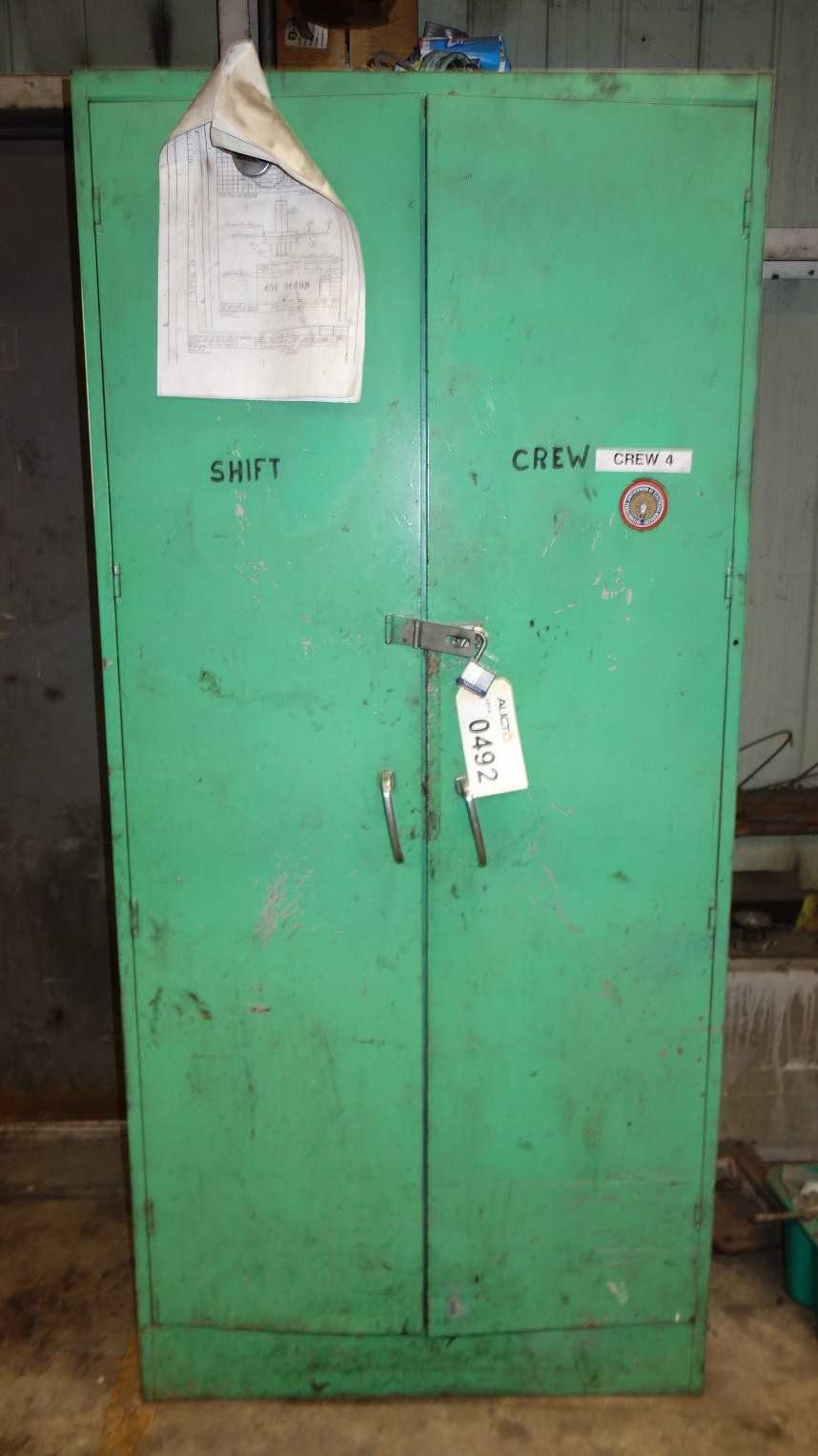 CABINET W/ POWER TRANSMISSION AND CLEANING CONTENTS - POWER TRANSMISSION